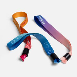 Woven Wristband Full Colour Print