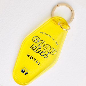 Hotel Keychain acrylic